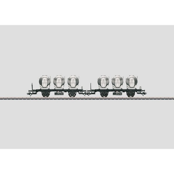 Behältertragwagen-Set SNCB 