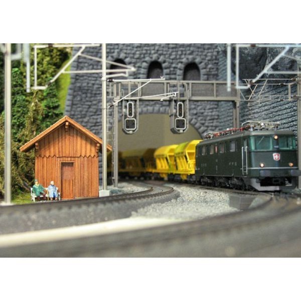 SBB Signalbrücke HV HV ( in eine Richtung )  