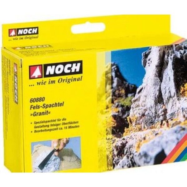 Fels-Spachtel Granit grau, 400 g  