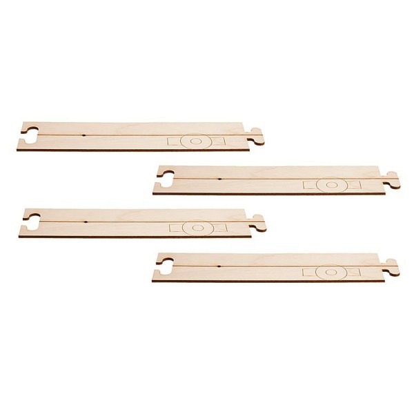 Laser-Street Fahrbahn gerade 