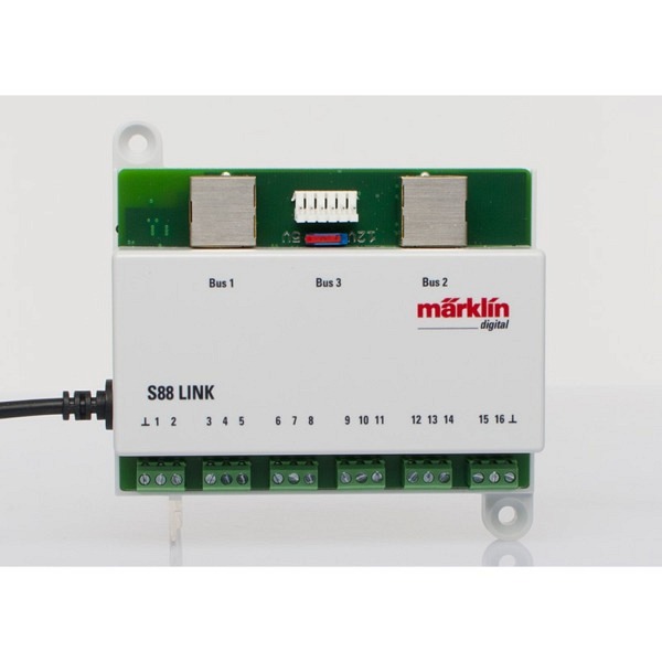 Rückmeldedecoder Link S88 für den betriebssicheren CAN-BUS - für alle Spuren geeignet  