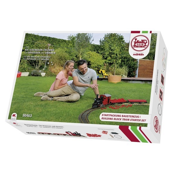 Start-Packung Bausteinzug. 