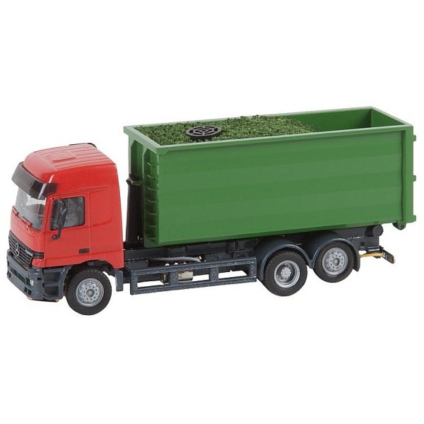 Car System Digital 3.0 - LKW MB Actros LH'96 "Abrollcontainer" (Herpa) - Ausverkaufsartikel - Dies..