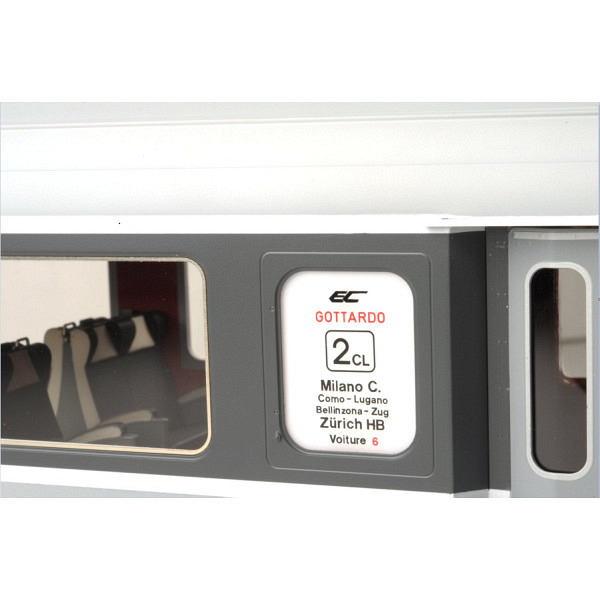 Spur 1:  SBB RABe TEE "graue Maus" 1055 IC 6-teilig   