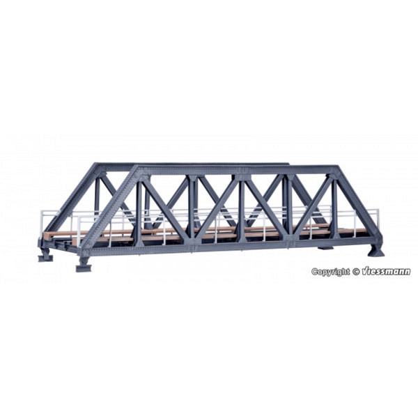 Stahl-Vorflutbrücke eingleisig   