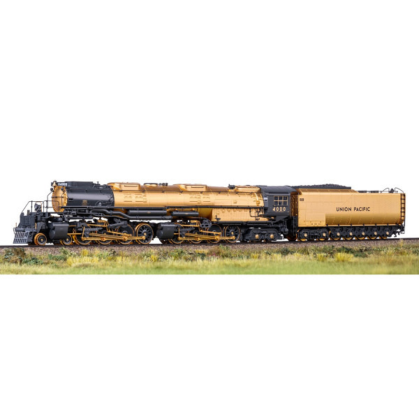 Dampflokomotive Reihe 4000 Big Boy – The Golden Age of Railroading - vergoldet -  Weltweit streng limitiert auf 1.776 Lokomotiven   