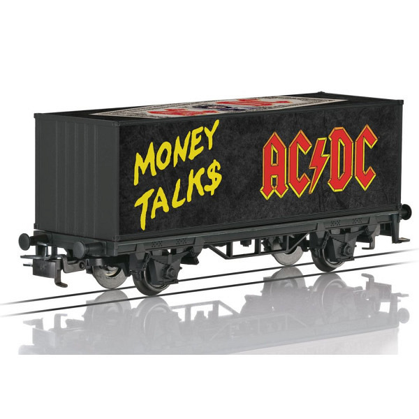 Märklin Start up - Containerwagen "Moneytalks"  AC/DC Single Moneytalks 
