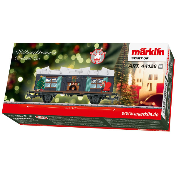 Märklin Start up - Weihnachtswagen mit Lichtmodul 