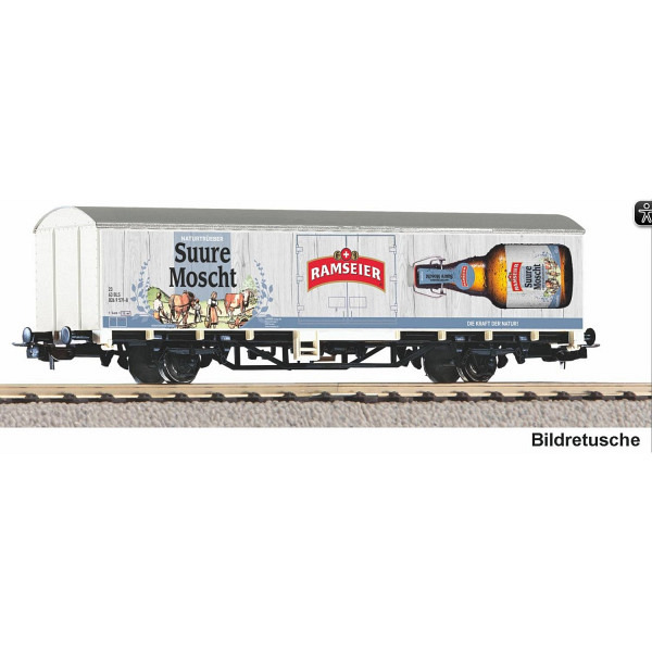 Gedeckter Güterwagen Starke Marken Ramseier BLS 