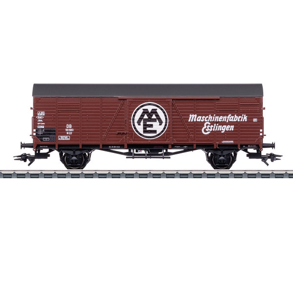 DB  Gedeckter Güterwagen G -  Start einer 3-teiligen Serie zu historischen Lokomotiv-Fabriken