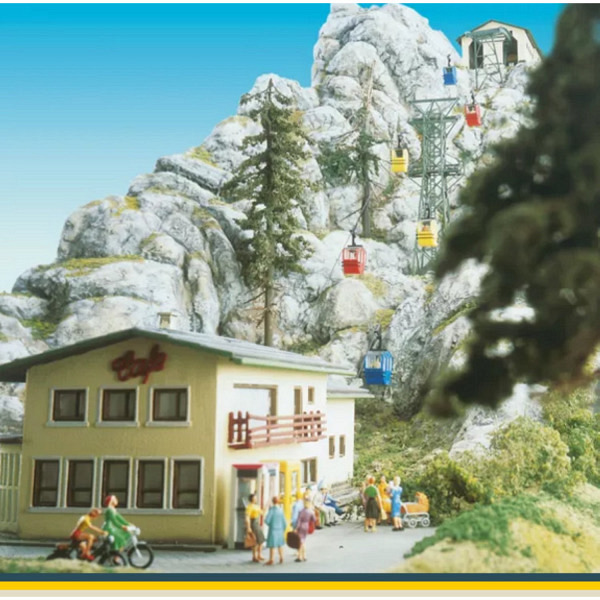 Kanzelwandbahn Gebäudesatz für Berg- und Talstation 