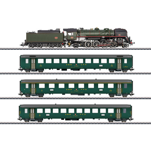 Zugset Museumszug mit 141.R 