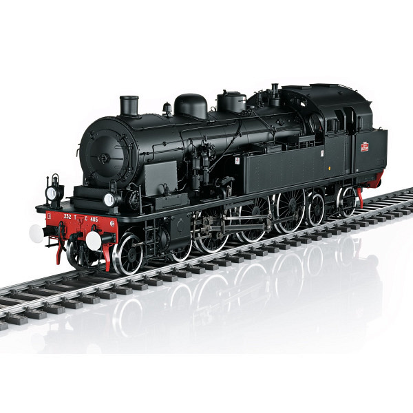 Spur 1:  absolut neuwertige Occasion: Tenderdampflok SNCF Serie 232 TC 