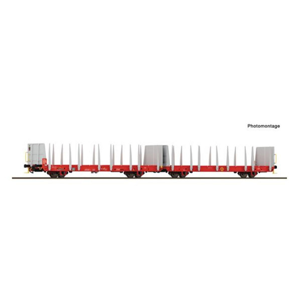 Holztransportwagen, ÖBB/RCW - Wir wechseln die Achsen auf Wunsch kostenlos auf AC-Märklin-System 