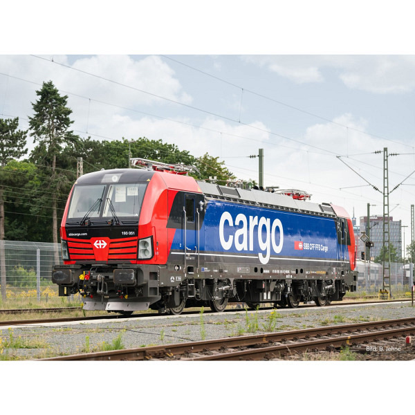 SBB Cargo elektrische Lok 193 Vectron - Geeignet für das 3-Leiter-ACS-System von Märklin    