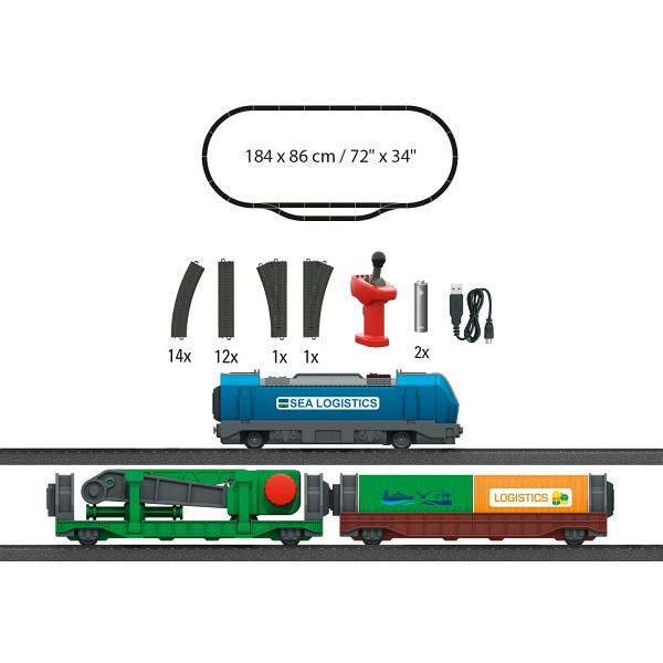 Märklin my world - Startpackung "Containerlogistik" 