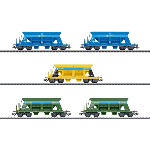 Selbstentladewagen-Set "HASTAG" 