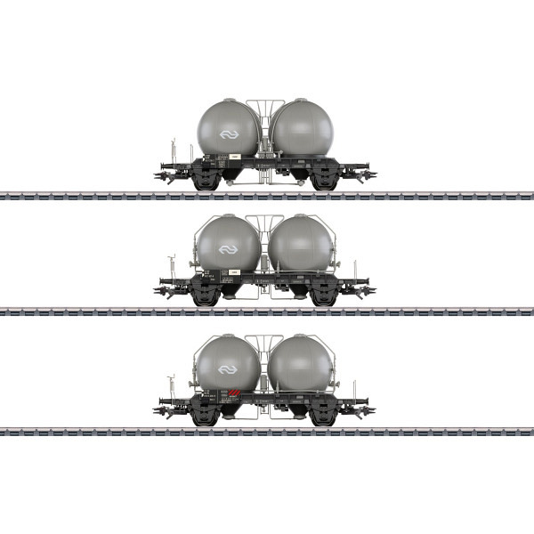 Kugelbehälterwagen-Set Uces und Ucs-y 