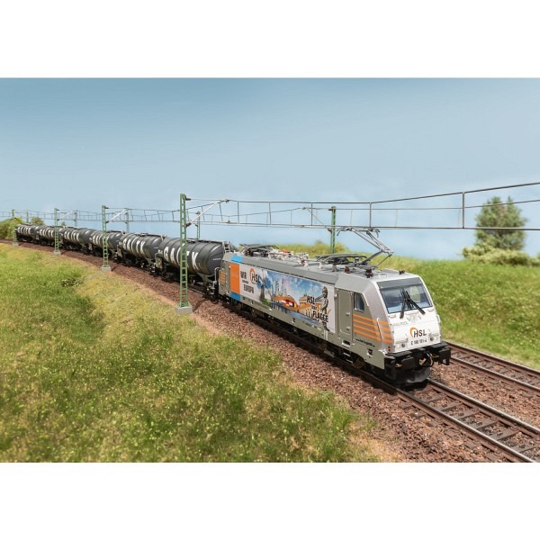 Elektrolokomotive Baureihe 186   - Mit Pufferspeicher zur Überbrückung von kurzen stromlosen Stell..