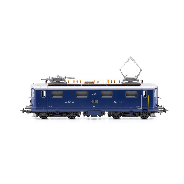 SBB elektrische Lok Re 4/4 I 409, saphirblau geeignet für das 3-L-Märklin-System - inkl. PIKO Sound-Decoder