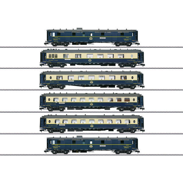 Jubiläumsangebot über 50 Jahre Zugkraft Stucki  Spur 1: Sechs unterschiedliche Pullman-Wagen als  EDELWEISS PULLMAN EXPRESS 