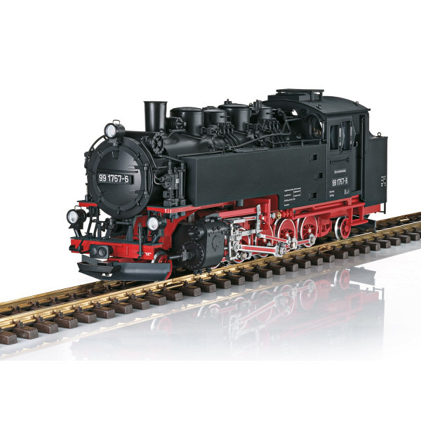 DR Dampflok 99 1757-6     - Radsynchroner Dampfausstoss, nebst Zylinderdampf - mit Energiespeicher..