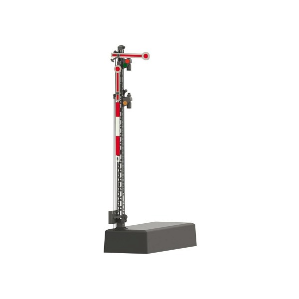 Hauptsignal mit Gittermast (Hp 0 / Hp 1 / Hp 2) 