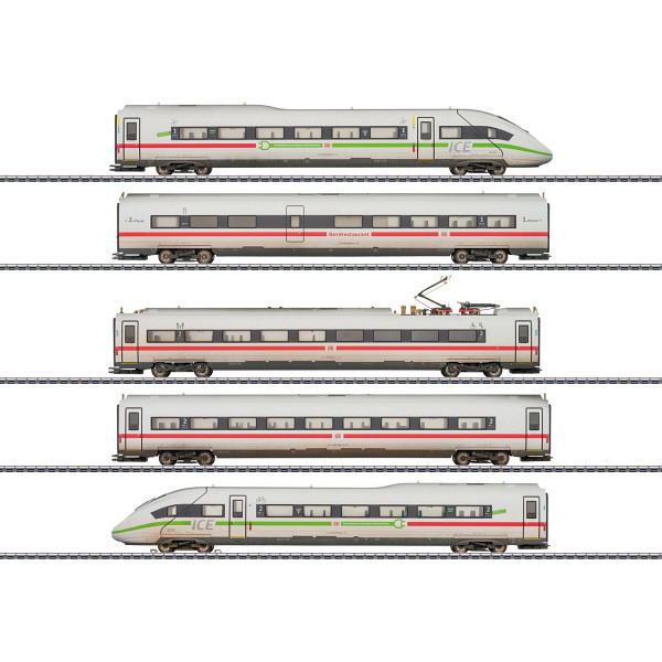 Jubiläumsangebot  50 Jahre Zugkraft Stucki - 8-teiliger DB Hochgeschwindigkeitszug ICE 4 BR 412/81..