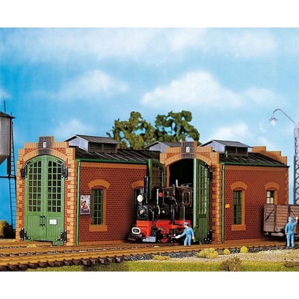 Spur LGB: Torschliessautomatik zu Lokschuppen 