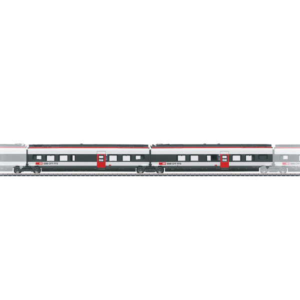 Ergänzungswagen-Set 1 zu SBB Giruno RABe 501 022 