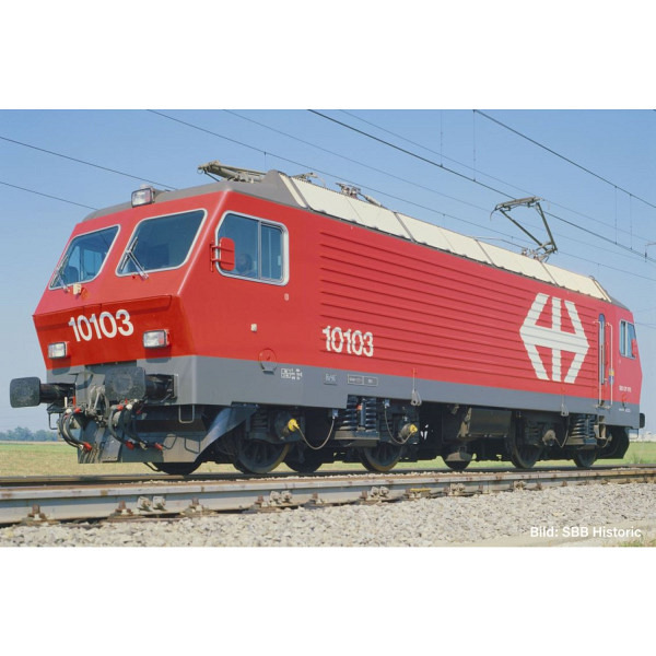 SBB E-Lok Re 4/4 IV 10103, rot, Ablieferungszustand - geeignet für das 3-L-Märklin-System ACC ( und auch 2-L-DCC )