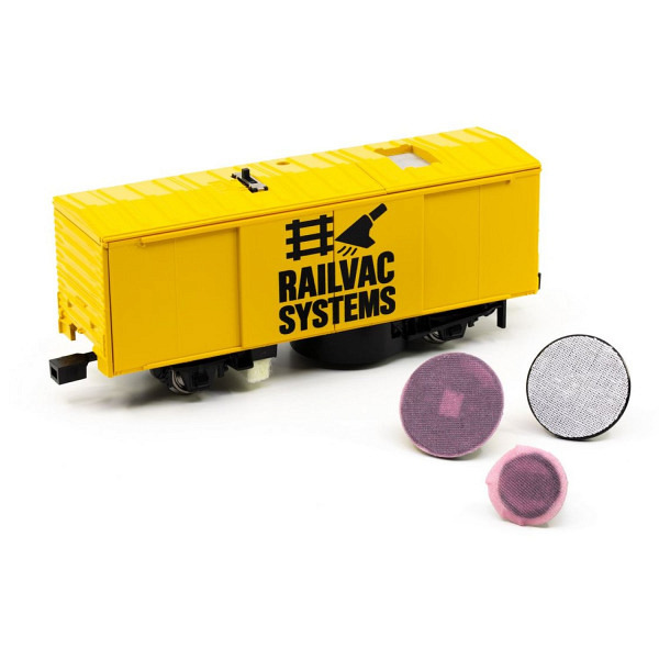 SchienenreinigungswagenTomytec mit Staubsauger AC/DC  «Railvac Systems»  