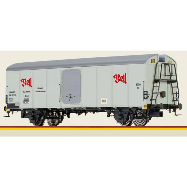 Jubiläumsangebot  über 50 Jahre Zugkraft Stucki    SBB Kühlwagen UIC Standard 1 "Bell" - Betriebsnummer: 553 074