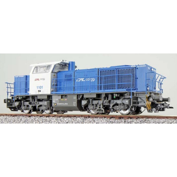 Diesellok G 1000 1101 CFL Cargo, Sound und Rangierkupplung - geeignet für das 3-L-Märklin-System ACC ( und auch 2-L-DCC )  