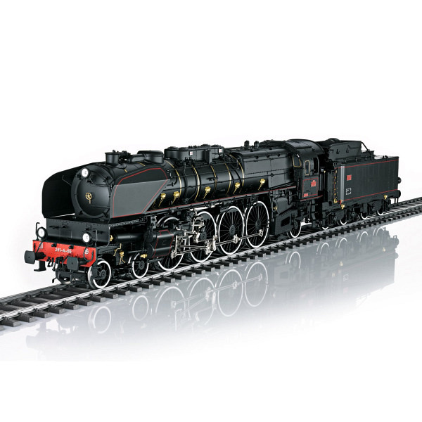 Spur 1:  absolut neuwertige Occasion:  Dampflokomotive Serie 241-A  - diese Lok steht fast betriebsfähig in der Schweizl in Full-Reuenthal 