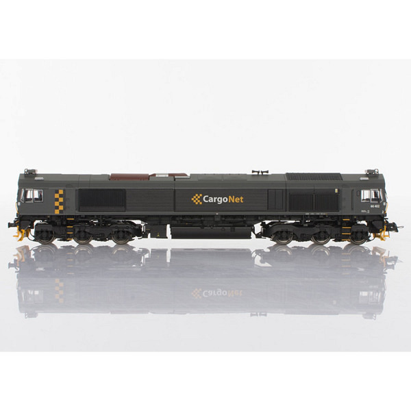 Diesellok C66 Cargo Net 66402, dunkelgrau, Vorbildzustand um 2008, Sound + Rauch - geeignet für da..