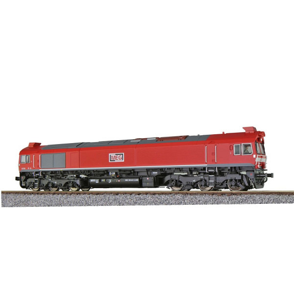 Diesellok C77, 266 442 MEG, Vorbildzustand um 2020, verkehrsrot, Sound + Rauch - geeignet für das 3-L-Märklin-System ACC ( und auch 2-L-DCC )  