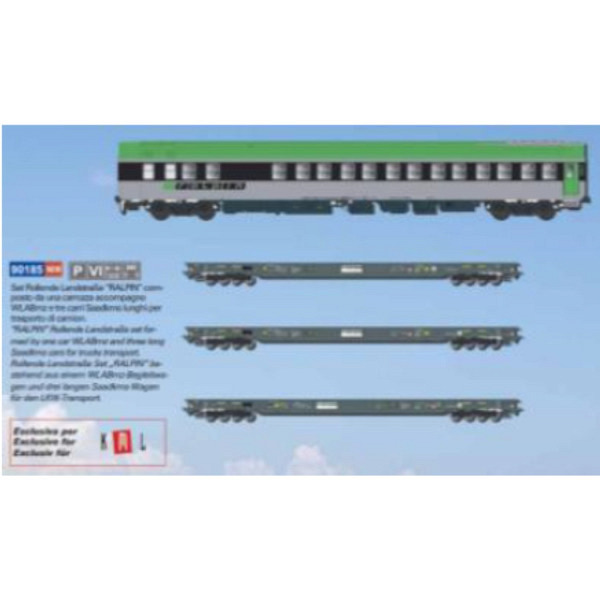 RALPIN 4er Set, bestehend aus WLABmt + 3 Saadkms  