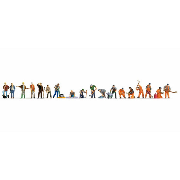 XL-Set "Bei der Arbeit"  18 Figuren 