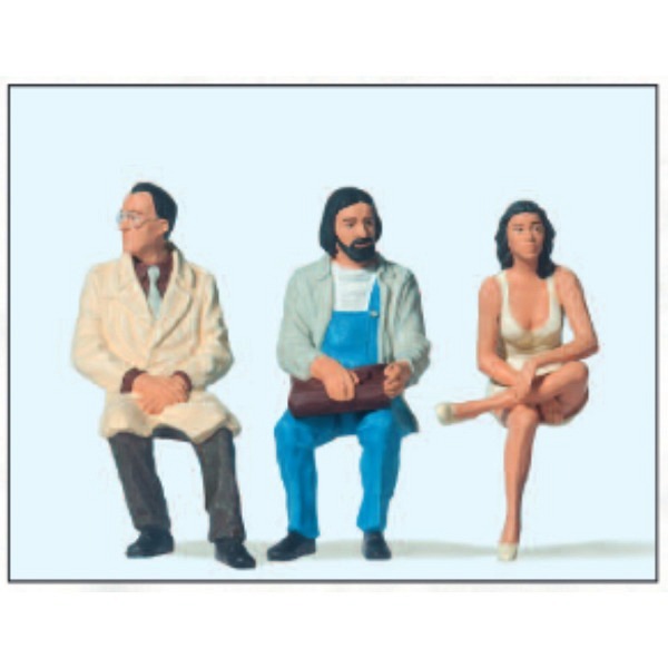 Spur LGB:  Sitzende Reisende 