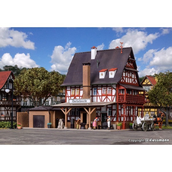 Dorfschmiede mit Zubehör 