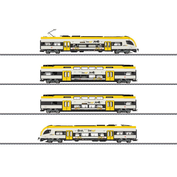 Elektrotriebzug Siemens Desiro HC als BR 1462/1862 der DB AG   -  Stromabnehmer digital heb- und s..