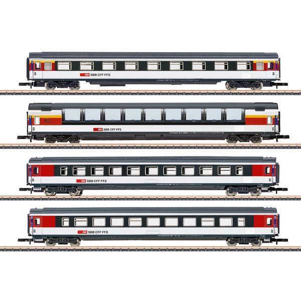 SBB Reisezugwagen-Set Typ EW IV 