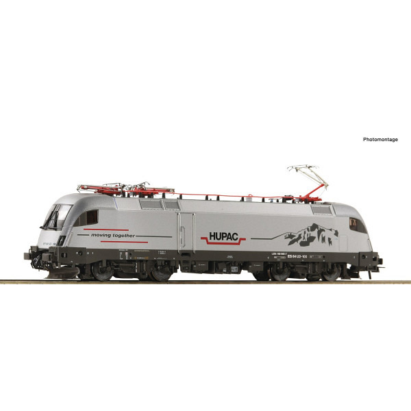 Elektrolokomotive ES 64 U2-100, HUPAC   - geeignet für das 3-L-ACS-System Märklin  