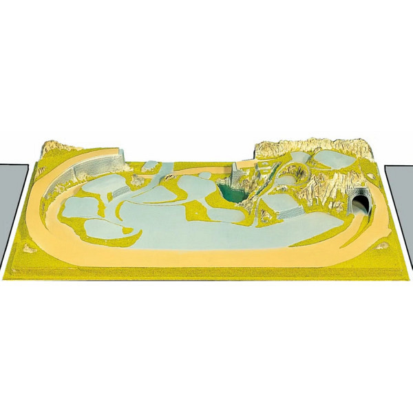 Fertiggelände "Königsfeld", 160 x 100 cm, 24 cm hoch 