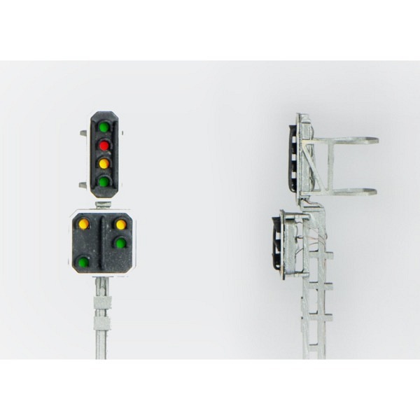 SBB Hauptsignal/Vorsignal, 4flammig  -  ohne Decoder  